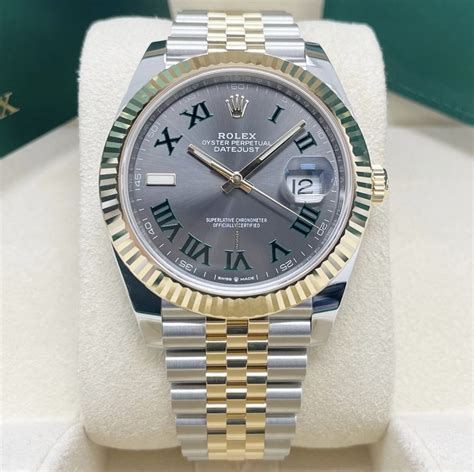 rolex wimbledon datejust price|2023 rolex datejust wimbledon 41mm.